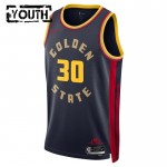 Golden State Warriors Trikot Stephen Curry Nike 2024-25 City Edition Navy Swingman - Kinder